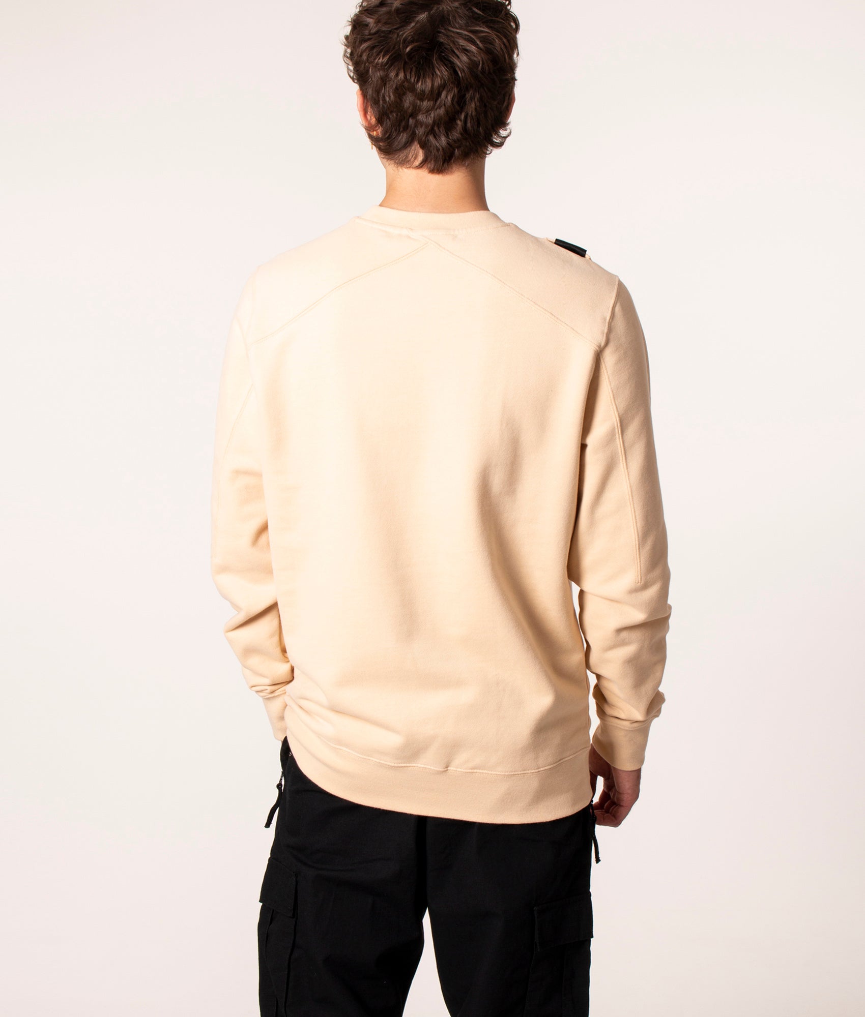 Core Crew Sweatshirt in M219 Marzipan, Ma.Strum, EQVVS, Model Model