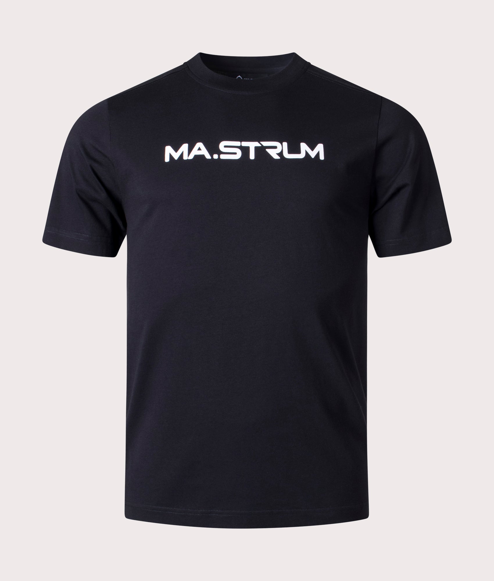 Chest-Print-T-Shirt-Jet-Black-Ma.Strum-EQVVS