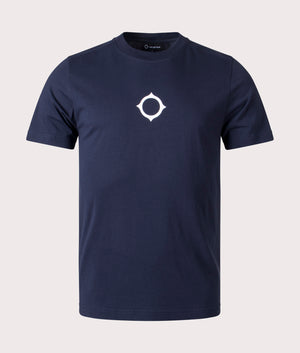 Compass-Print-T-Shirt-Ink-Navy-Ma.Strum-EQVVS