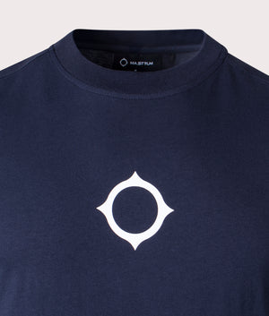 Compass-Print-T-Shirt-Ink-Navy-Ma.Strum-EQVVS