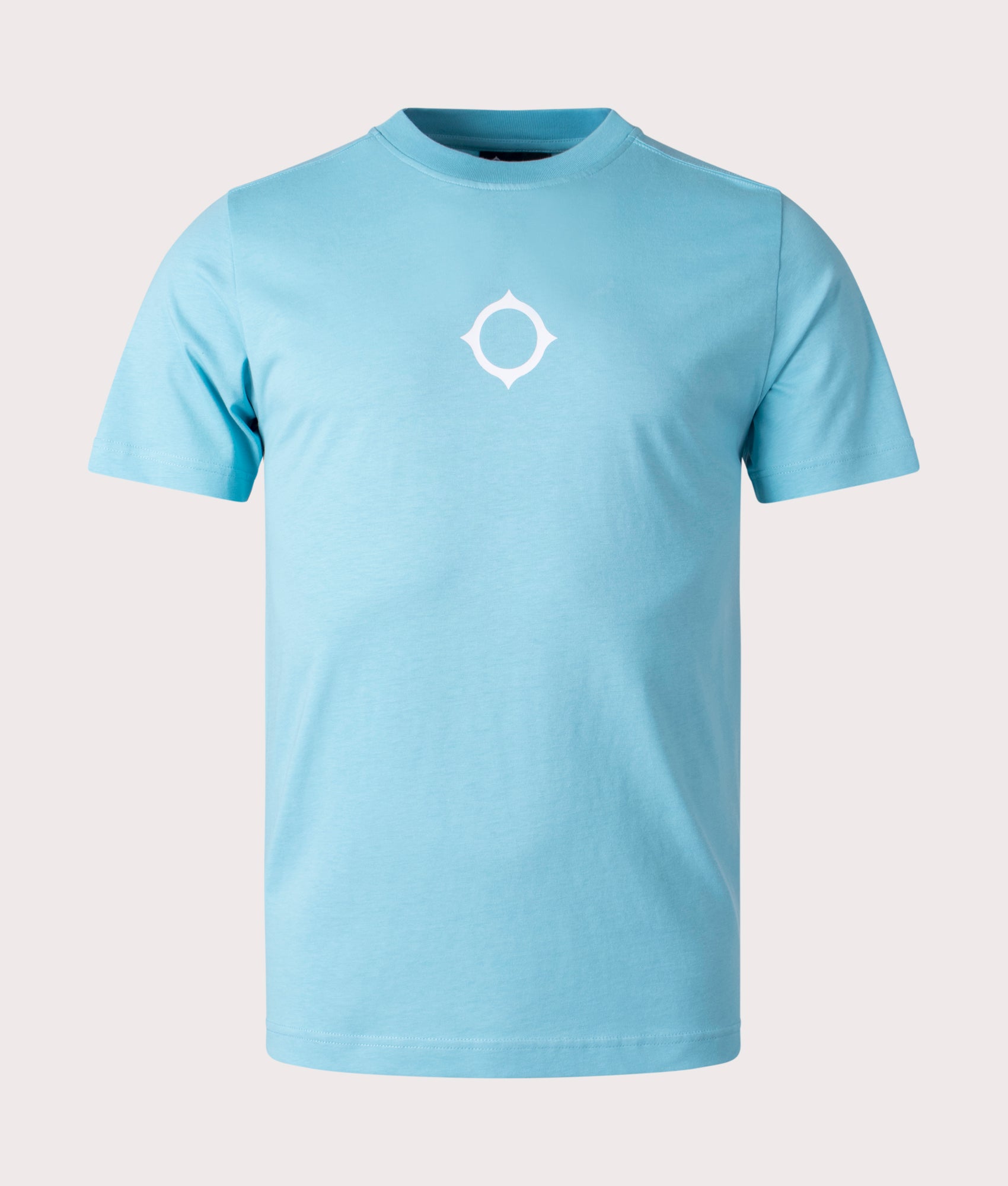 Compass-Print-T-Shirt-Sea-Blue-Ma.Strum-EQVVS