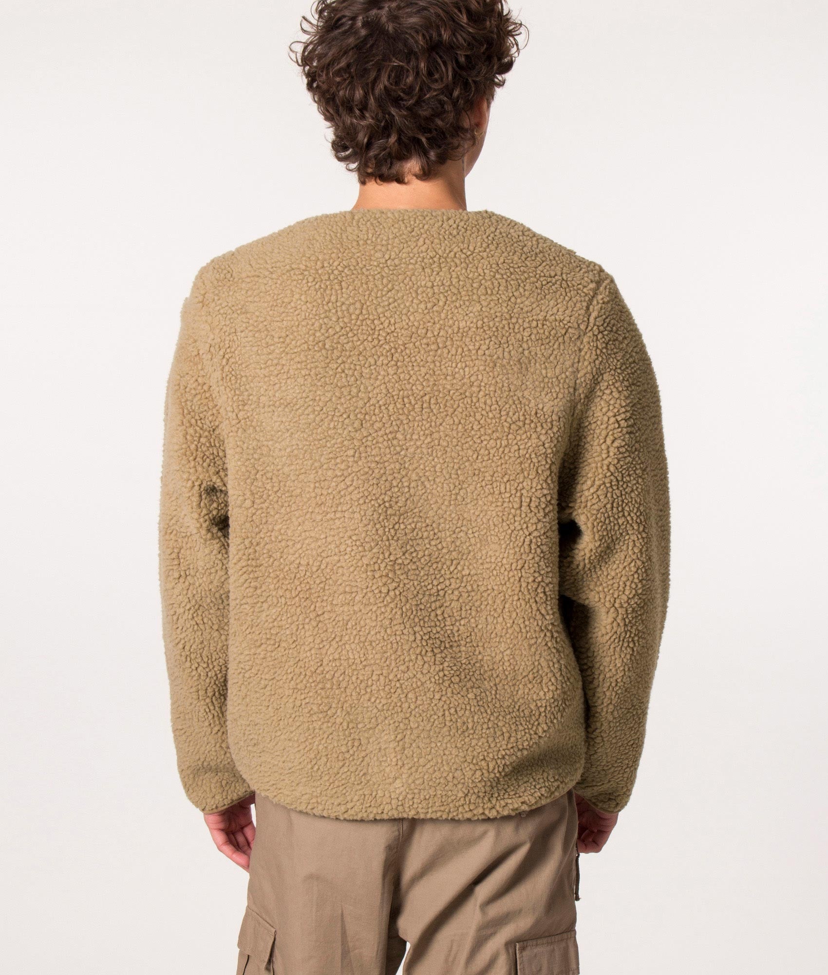 Relaxed-Fit-Zip-Through-Fleece-Jacket-Khaki-Stan-Ray-EQVVS
