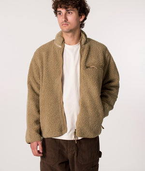 Relaxed Fit High Pile Fleece Jacket