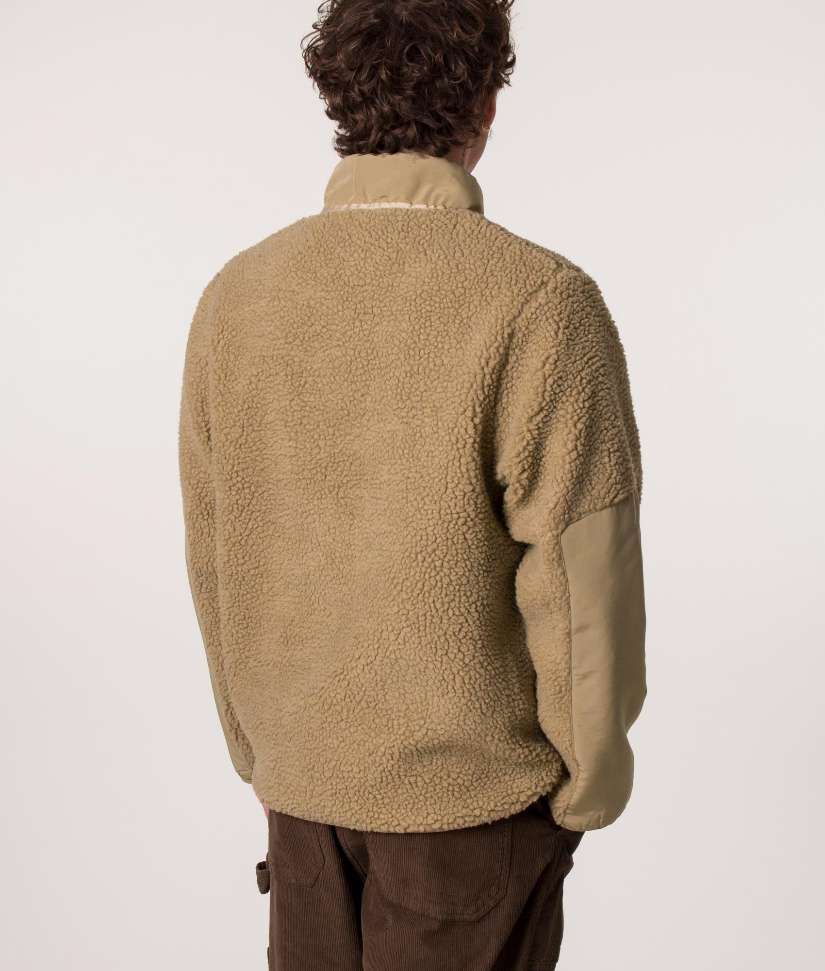 Relaxed Fit High Pile Fleece Jacket