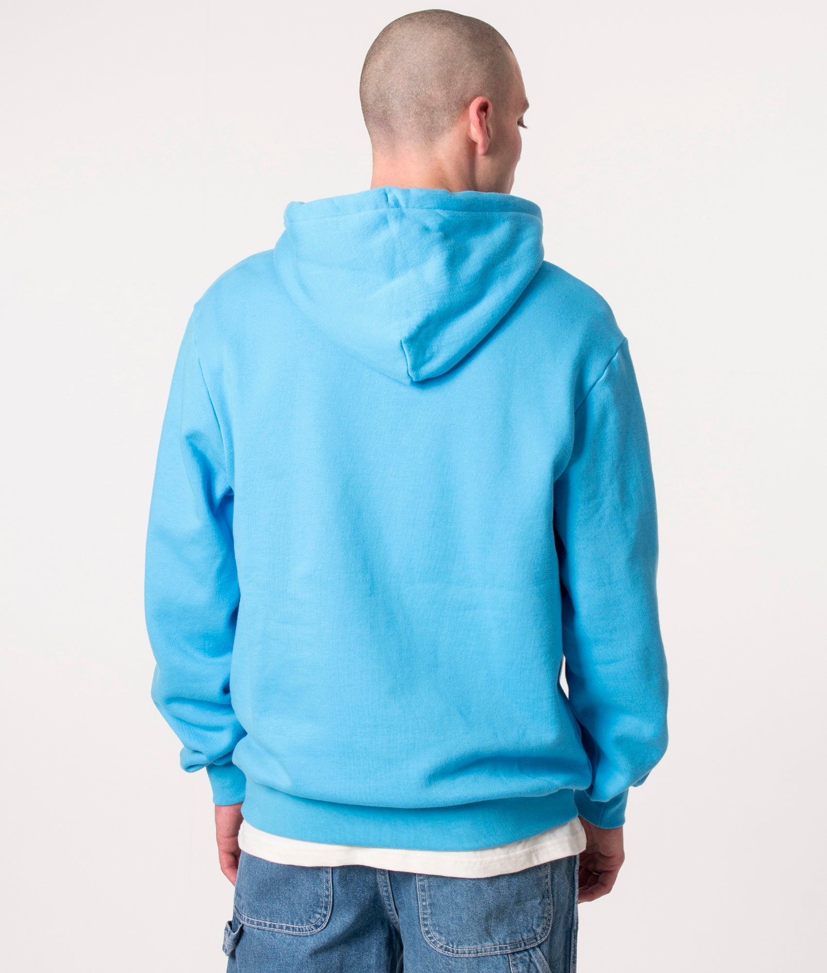 Gold-Standard-Hoodie-Gulf-Blue/Natural-Stan-Ray-EQVVS
