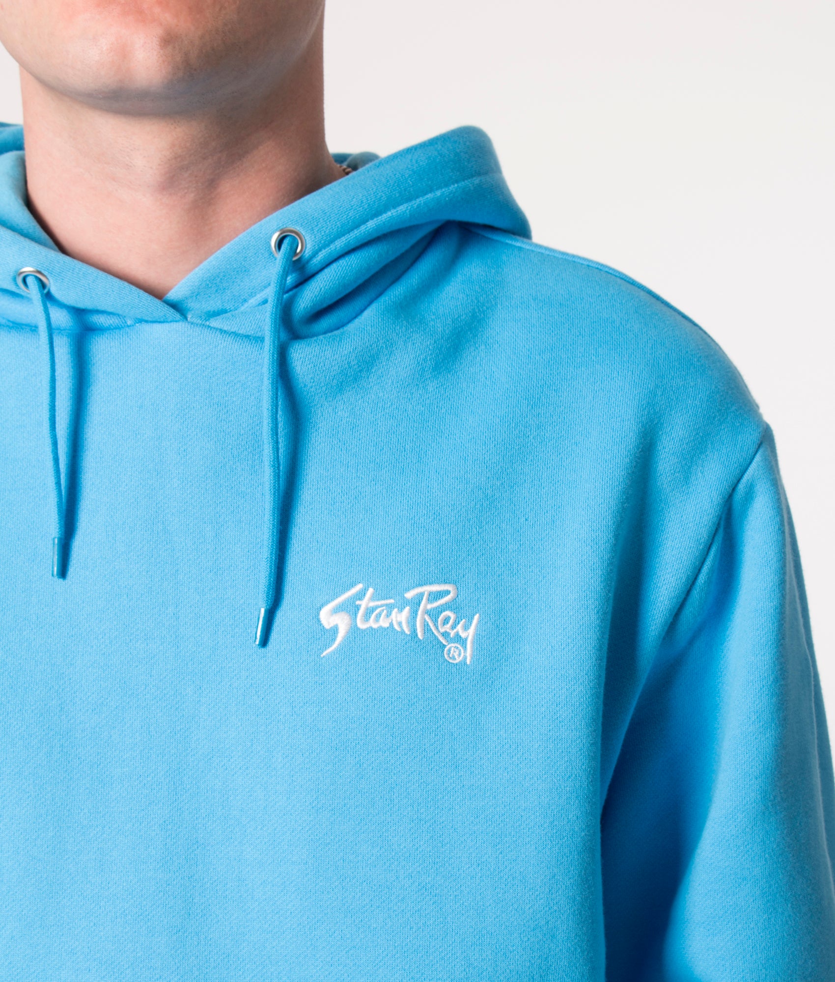 Gold-Standard-Hoodie-Gulf-Blue/Natural-Stan-Ray-EQVVS
