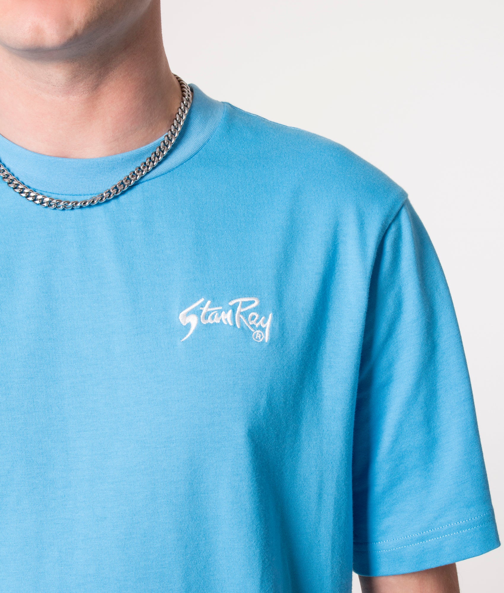 Gold-Standard-T-Shirt-Gulf-Blue/Natural-Stan-Ray-EQVVS