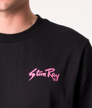 Stan-T-Shirt-Black/Cactus-Stan-Ray-EQVVS