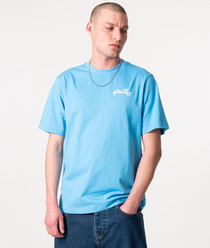 Stan-T-Shirt-Gulf-Blue/Natural-Stan-Ray-EQVVS