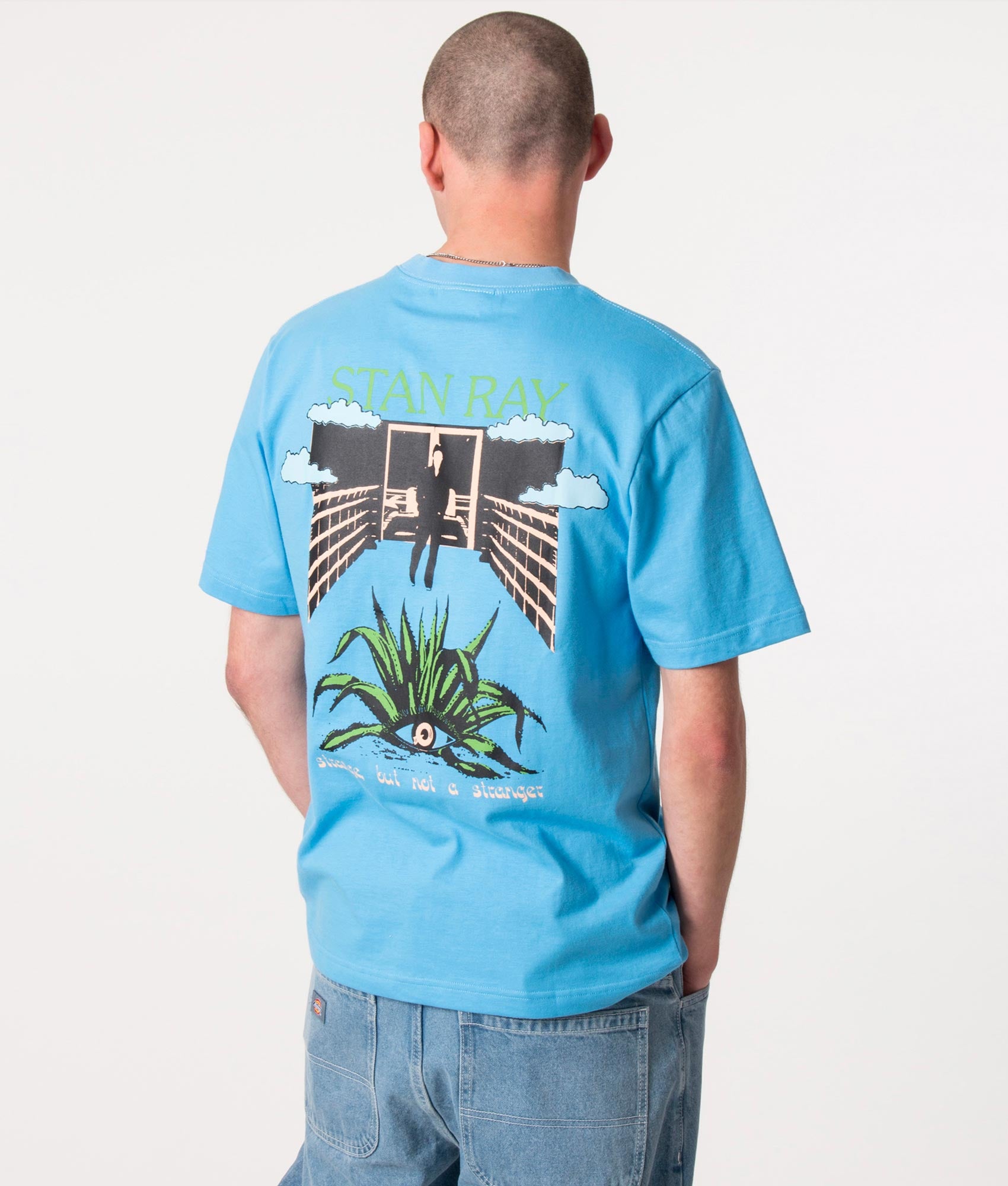 Stranger-T-Shirt-Gulf-Blue-Stan-Ray-EQVVS