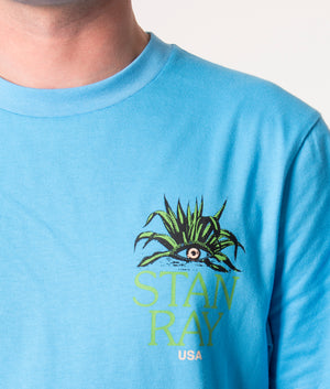 Stranger-T-Shirt-Gulf-Blue-Stan-Ray-EQVVS