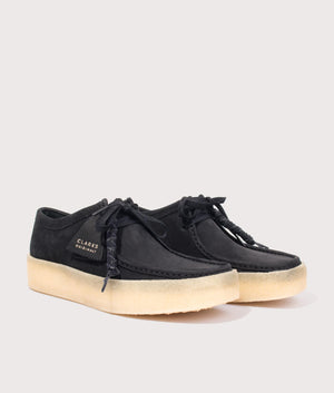 Wallabee-Cup-Shoes-Black-Nubuck-Clarks-EQVVS