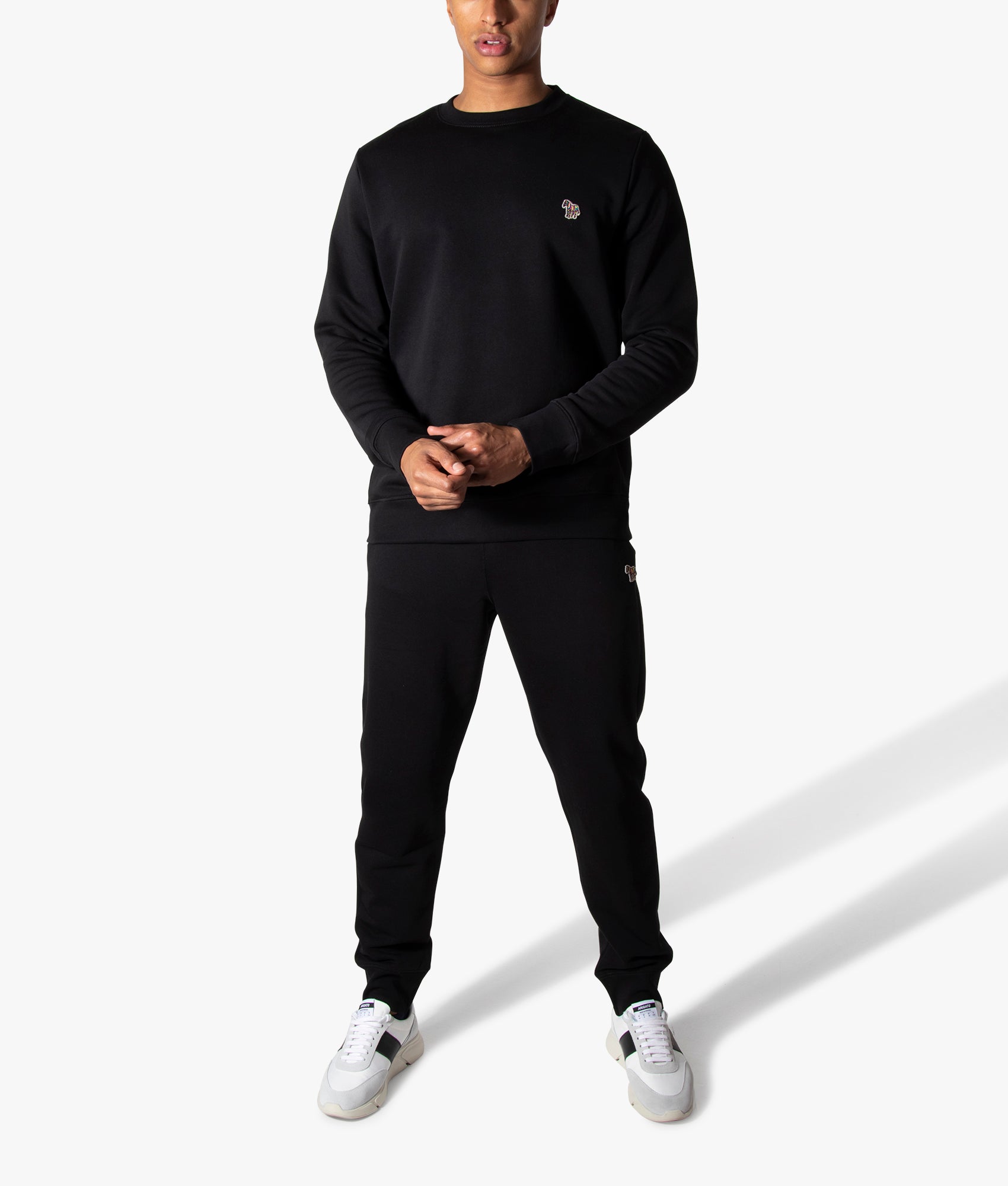 Regular Fit Zebra Logo Joggers
