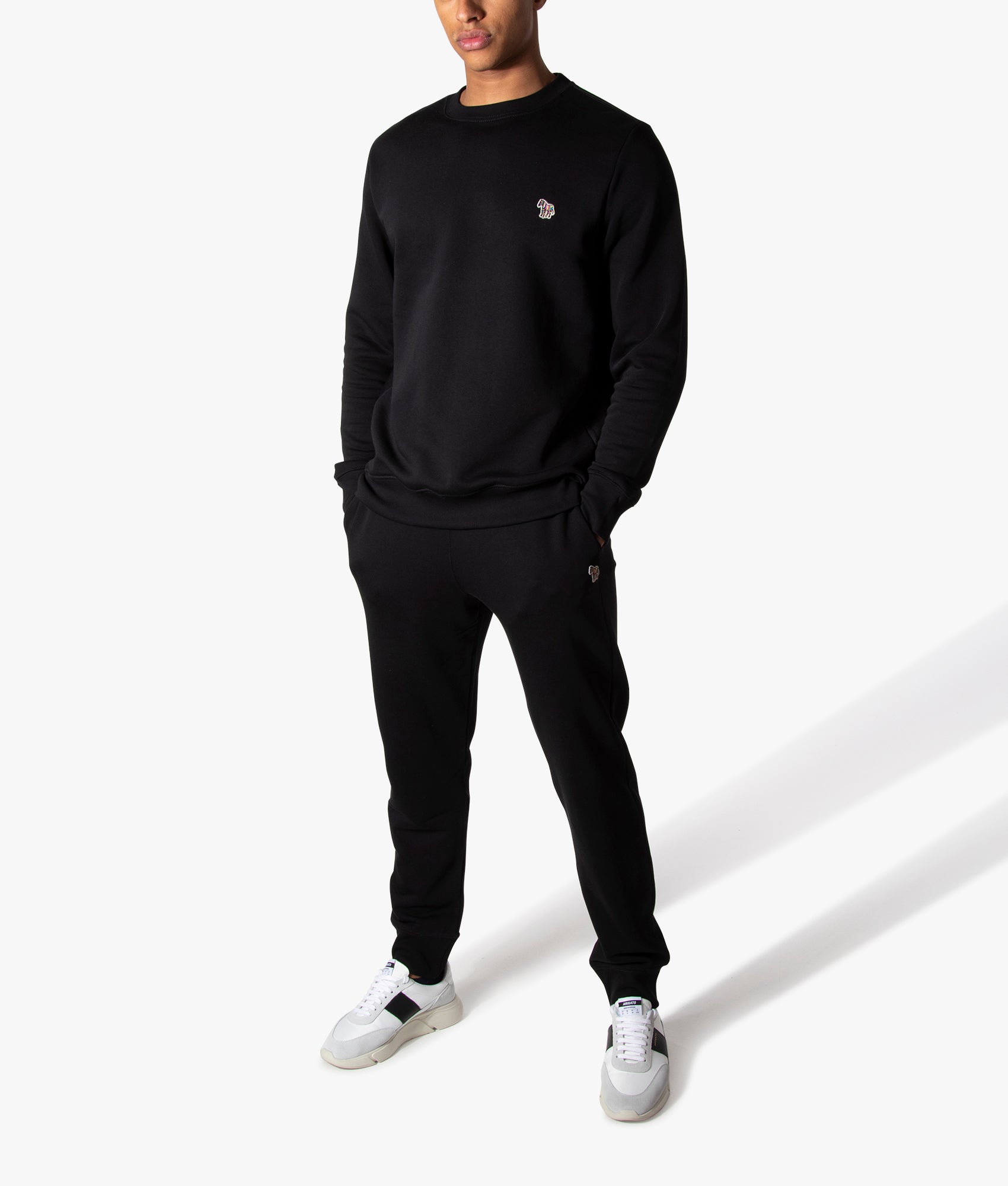 Regular Fit Zebra Logo Joggers