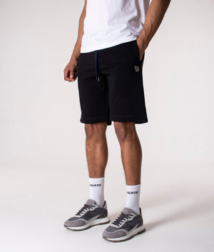 Zebra-Logo-Sweat-Shorts-Black-PS-Paul-Smith-EQVVS