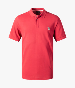 Zebra-Short-Sleeve-Polo-Shirt-Maroon-PS-Paul-Smith-EQVVS