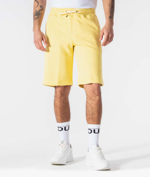 Regular-Fit-Zebra-Logo-Sweat-Shorts-Yellow-PS-Paul-Smith-EQVVS