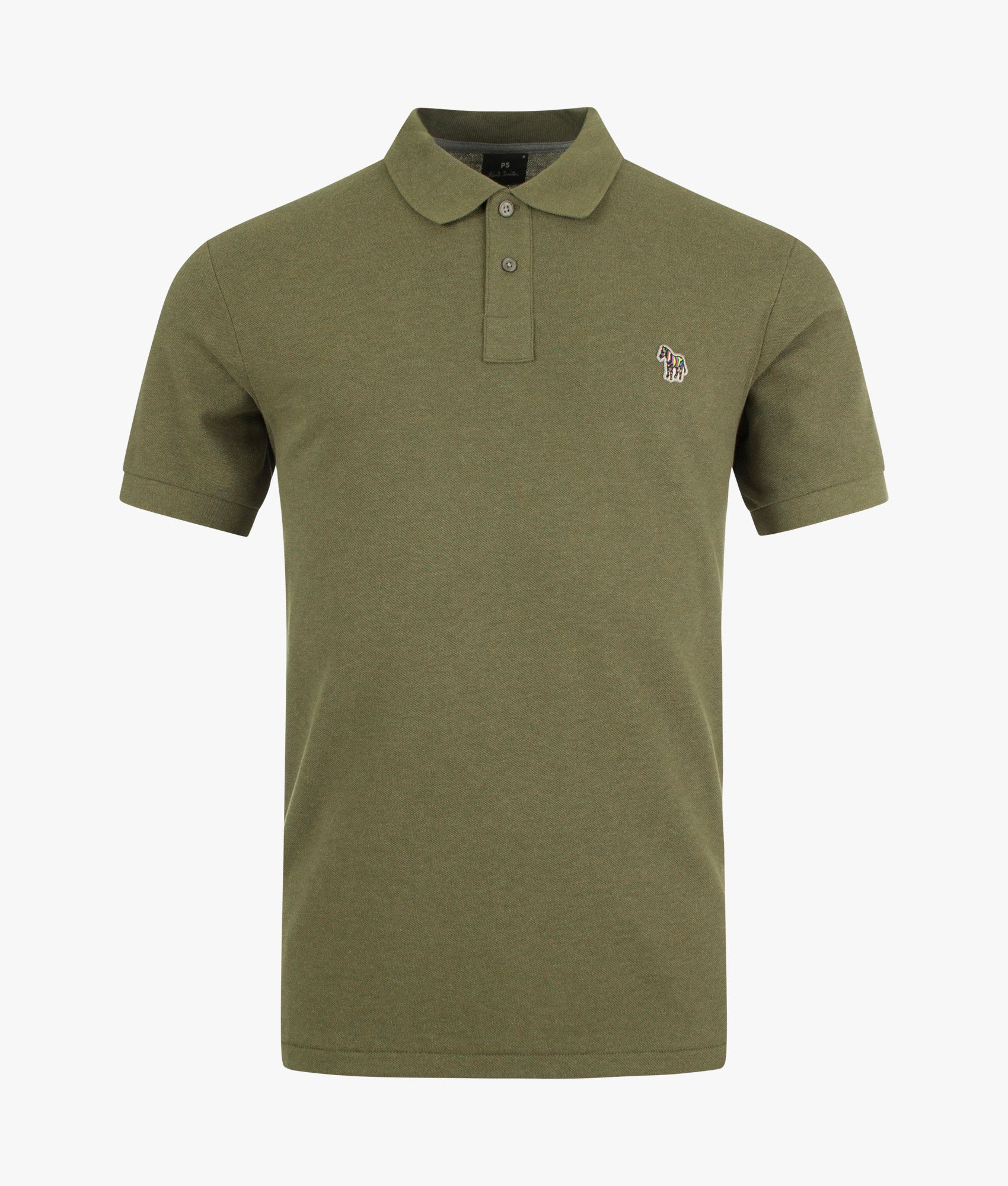 Zebra-Logo-Polo-Shirt-Khaki-PS-Paul-Smith-EQVVS