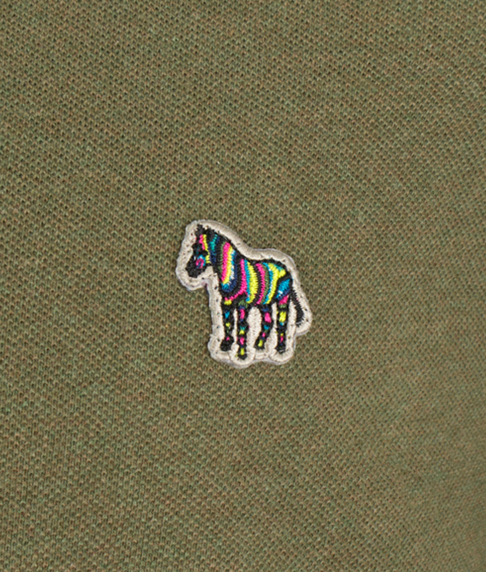 Zebra-Logo-Polo-Shirt-Khaki-PS-Paul-Smith-EQVVS