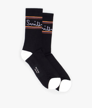 Signature-logo-Ribbed-Socks-Black-PS-Paul-Smith-EQVVS