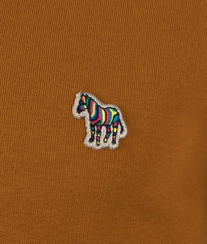 Crew-Neck-Zebra-Logo-Sweatshirt-Camel-PS-Paul-Smith-EQVVS