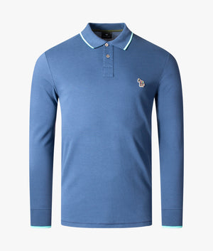 Regular-Fit-Long-Sleeve-Polo-Blue-PS-Paul-Smith-EQVVS