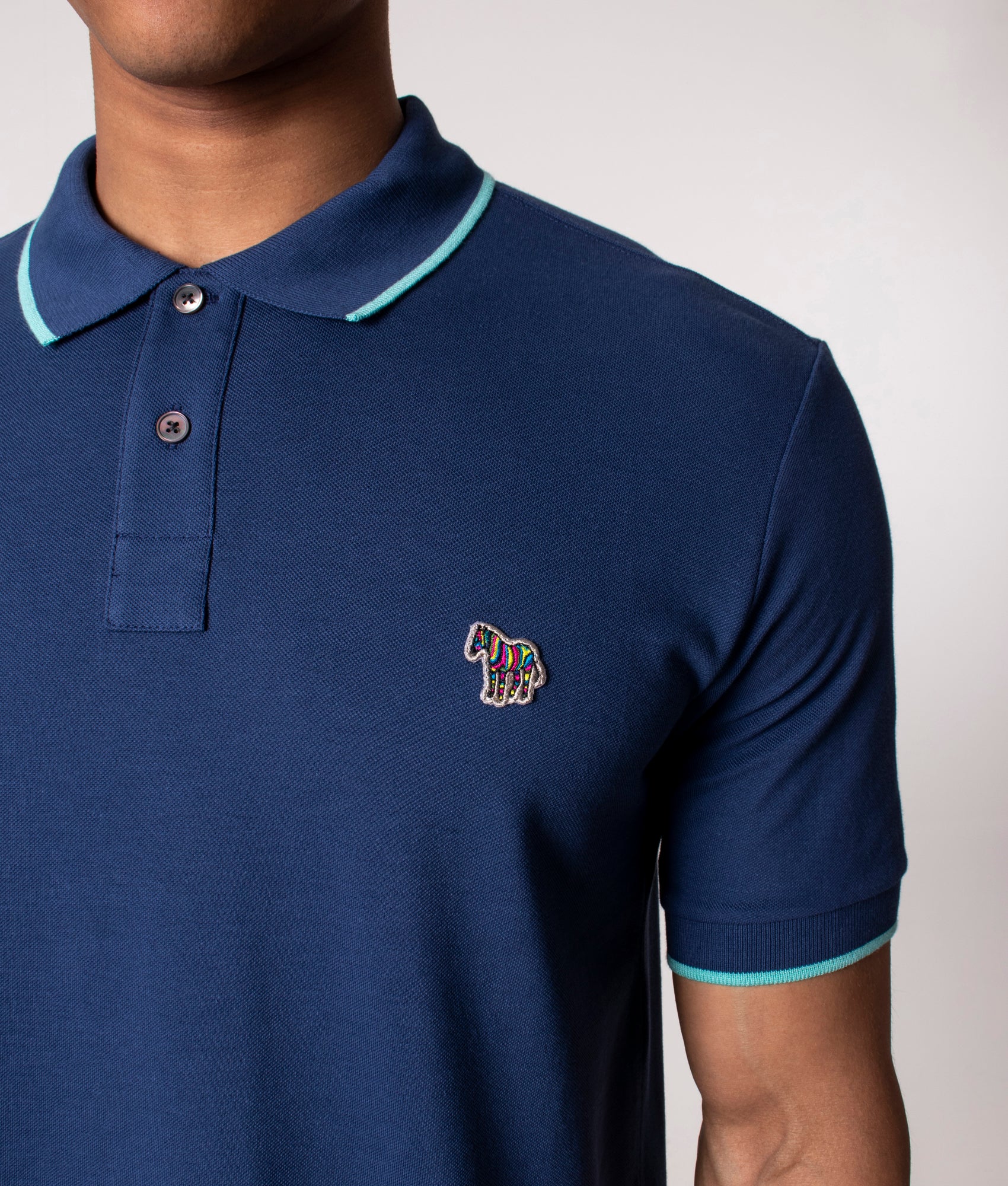 Zebra-Logo-Tipped-Polo-Shirt-Royal-PS-EQVVS