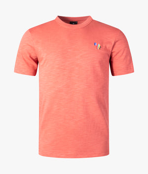 Regular-Fit-Short-Sleeve-Stripe-Zebra-T-Shirt-Bubblegum/Raspberry-PS-Paul-Smith-EQVVS