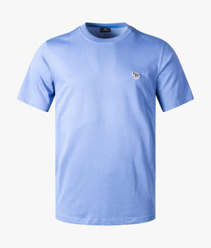 Zebra-Badge-Logo-T-Shirt-Petrol-Blue-PS-Paul-Smith-EQVVS