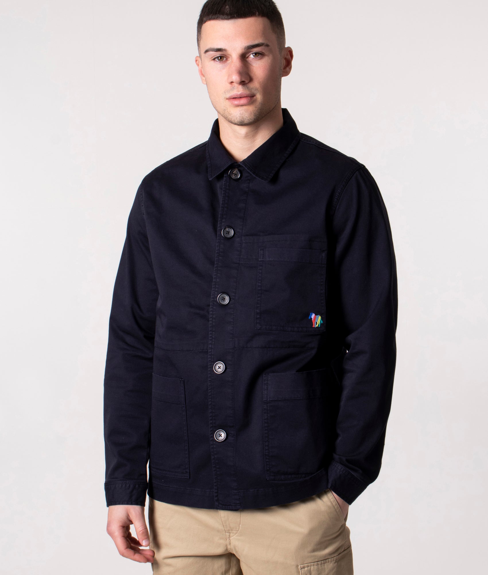 Chore-Zebra-Emblem-Jacket-Dark-Navy-PS-Paul-Smith-EQVVS