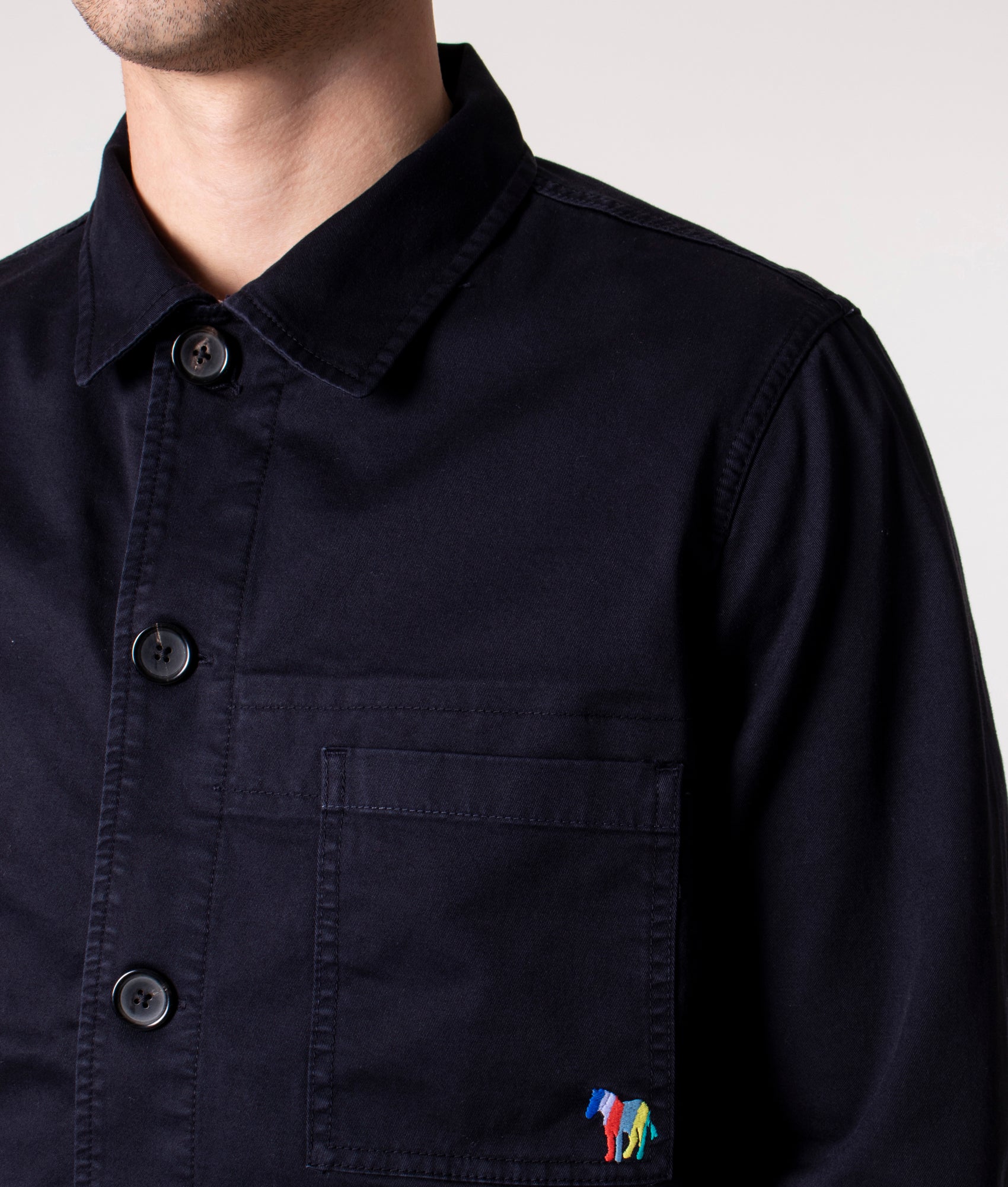 Chore-Zebra-Emblem-Jacket-Dark-Navy-PS-Paul-Smith-EQVVS