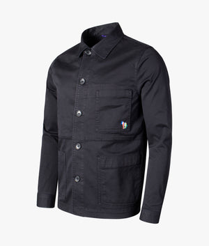 Chore-Zebra-Emblem-Jacket-Black-PS-Paul-Smith-EQVVS