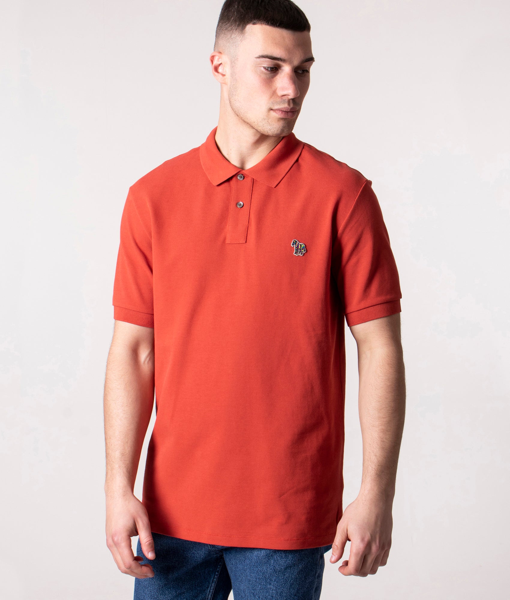 Zebra-Logo-Polo-Shirt-Brick-Red-PS-Paul-Smith-EQVVS