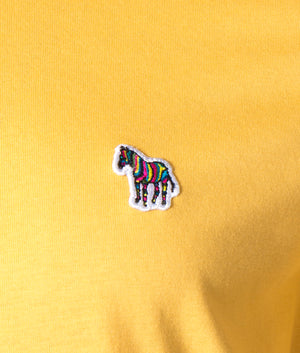 Long-Sleeve-Regular-Fit-Zebra-Badge-T-Shirt-Gold-Yellow-PS-Paul-Smith-EQVVS