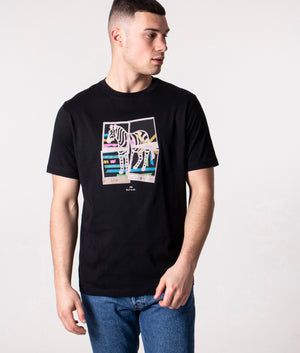 Zebra-Photos-T-Shirt-Black-PS-Paul-Smith-EQVVS