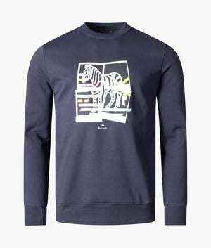 Zebra-Photo-Sweatshirt-Dark-Navy-PS-Paul-Smith-EQVVS