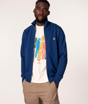Zip Through Zebra Logo Sweatshirt