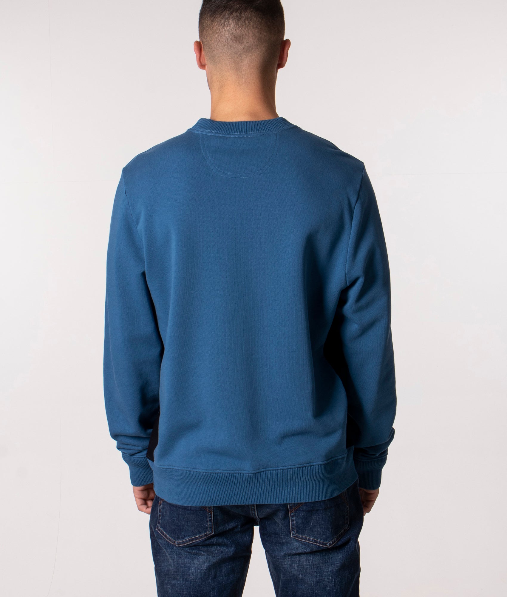 Regular Fit Broad Stripe Zebra Sweatshirt