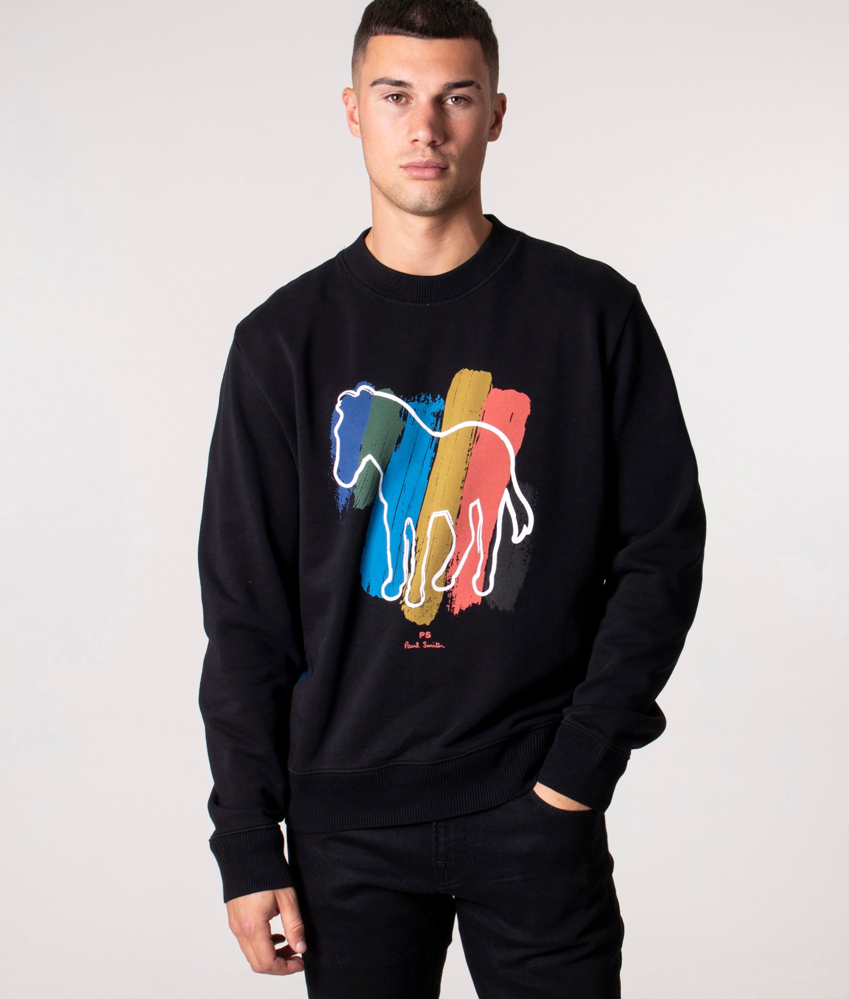Broad-Stripe-Zebra-Sweatshirt-Black-PS-EQVVS