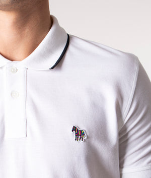 Zebra-Badge-Polo-Shirt-White-PS-Paul-Smith-EQVVS