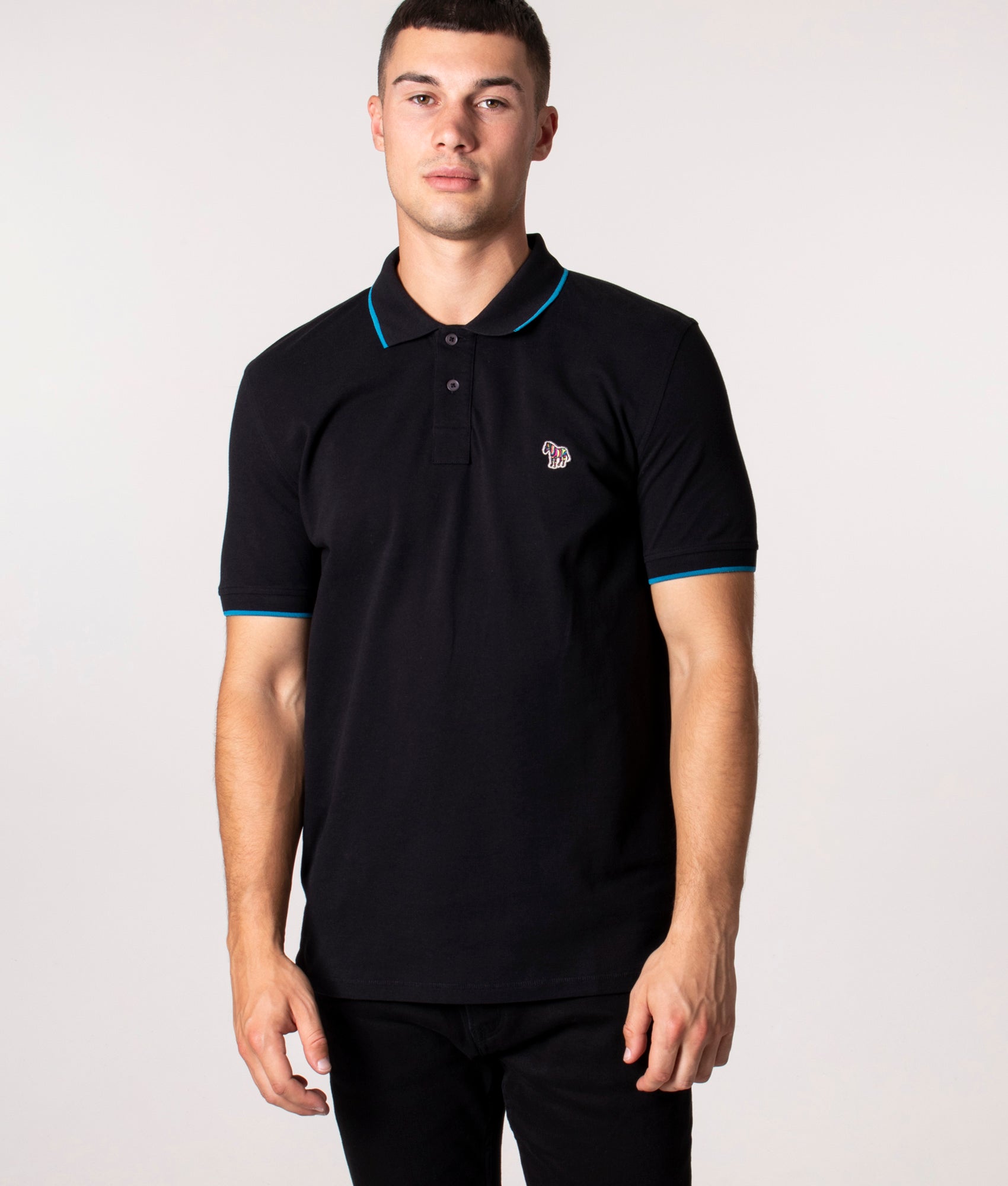 Zebra-Badge-Polo-Shirt-Black-PS-Paul-Smith-EQVVS