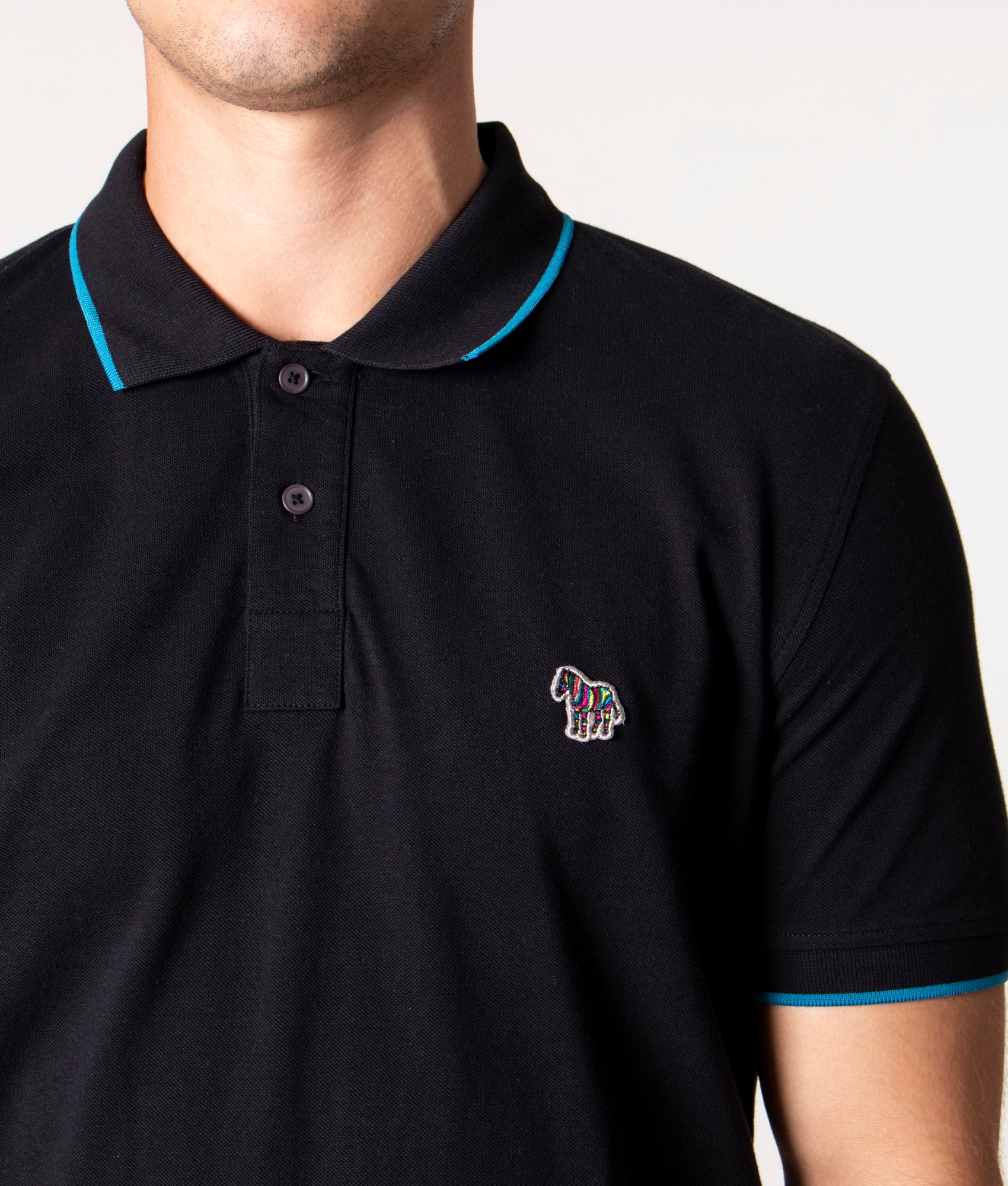 Zebra-Badge-Polo-Shirt-Black-PS-Paul-Smith-EQVVS