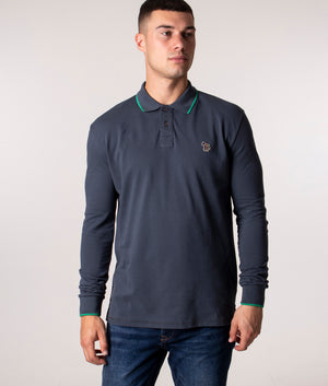 Long-Sleeve-Zebra-Badge-Polo-Shirt-Anthracite-PS-Paul-Smith-EQVVS