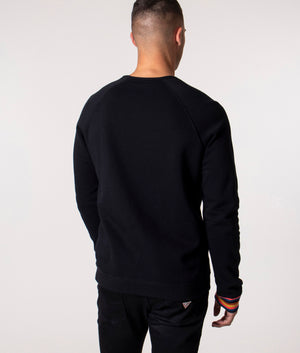 Artist-Stripe-Cuff-Sweatshirt-Balck-PS-EQVVS