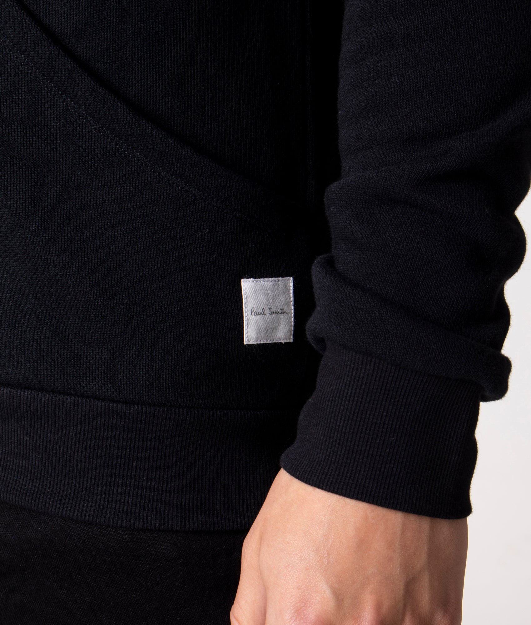 Zip-Through-Collar-Detail-Sweatshirt-Black-PS-Paul-Smith-EQVVS