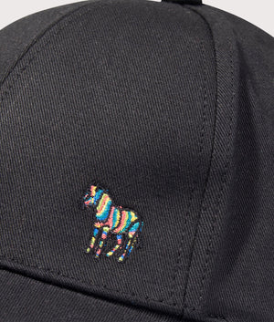 Light-Zebra-Logo-Baseball-Cap-Black-PS-Paul-Smith-EQVVS