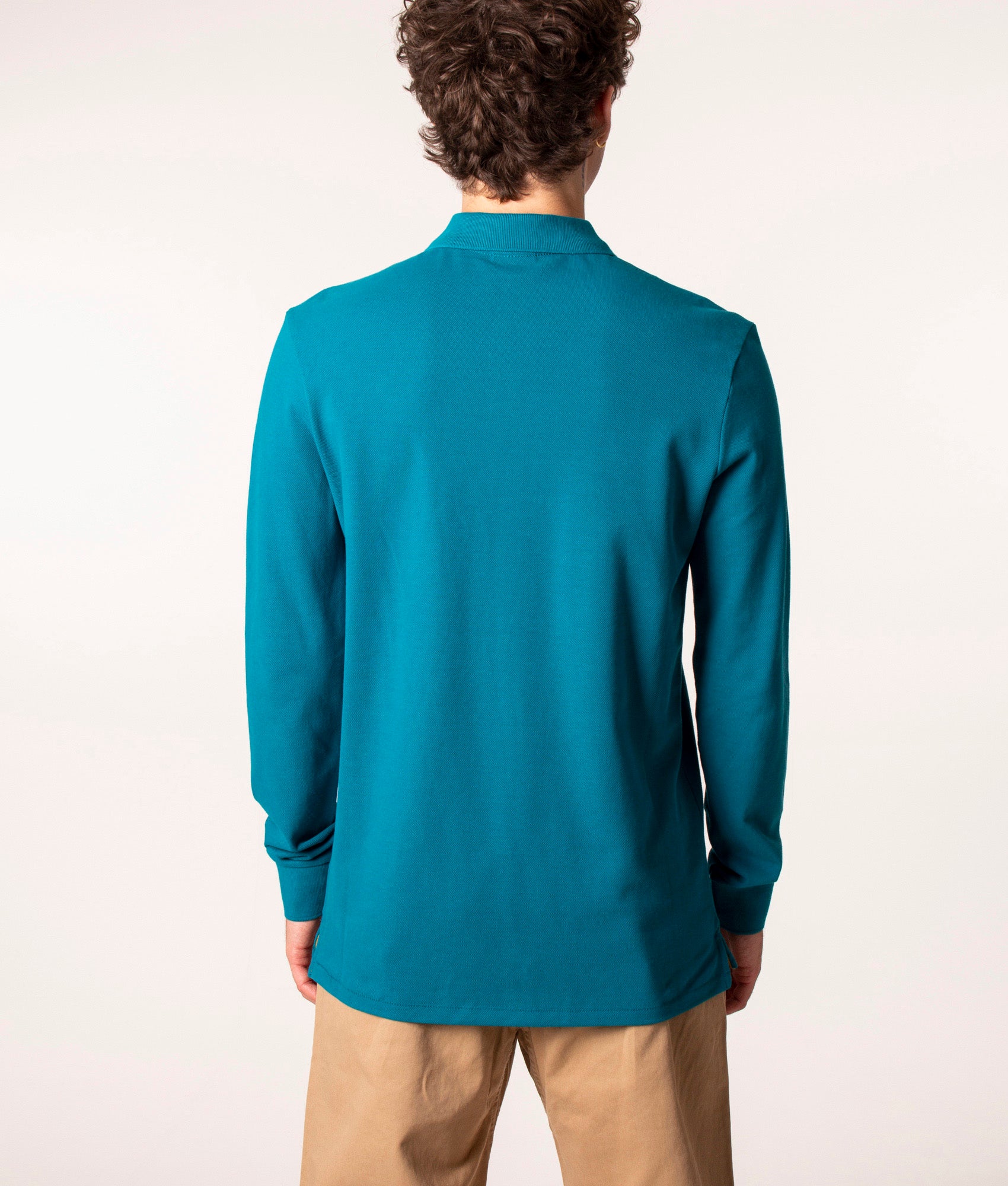 Long-Sleeve-Zebra-Badge-Polo-Shirt-Petrol-Blue-PS-Paul-Smith-EQVVS