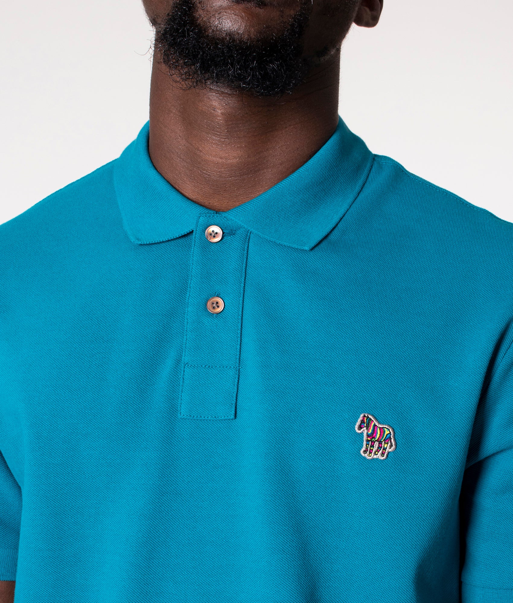 Zebra-Polo-Shirt-Petrol-Blue-PS-Paul-Smith-EQVVS
