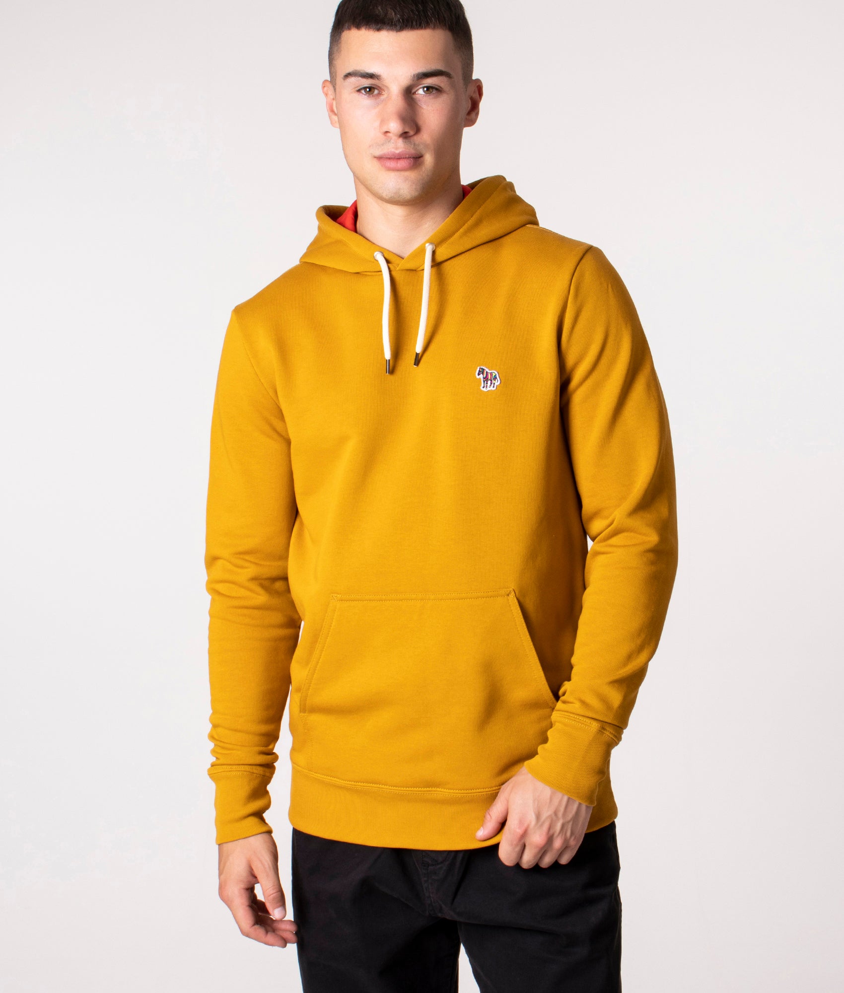 Zebra-Logo-Hoodie-Golden-Yellow-PS-Paul-Smith-EQVVS