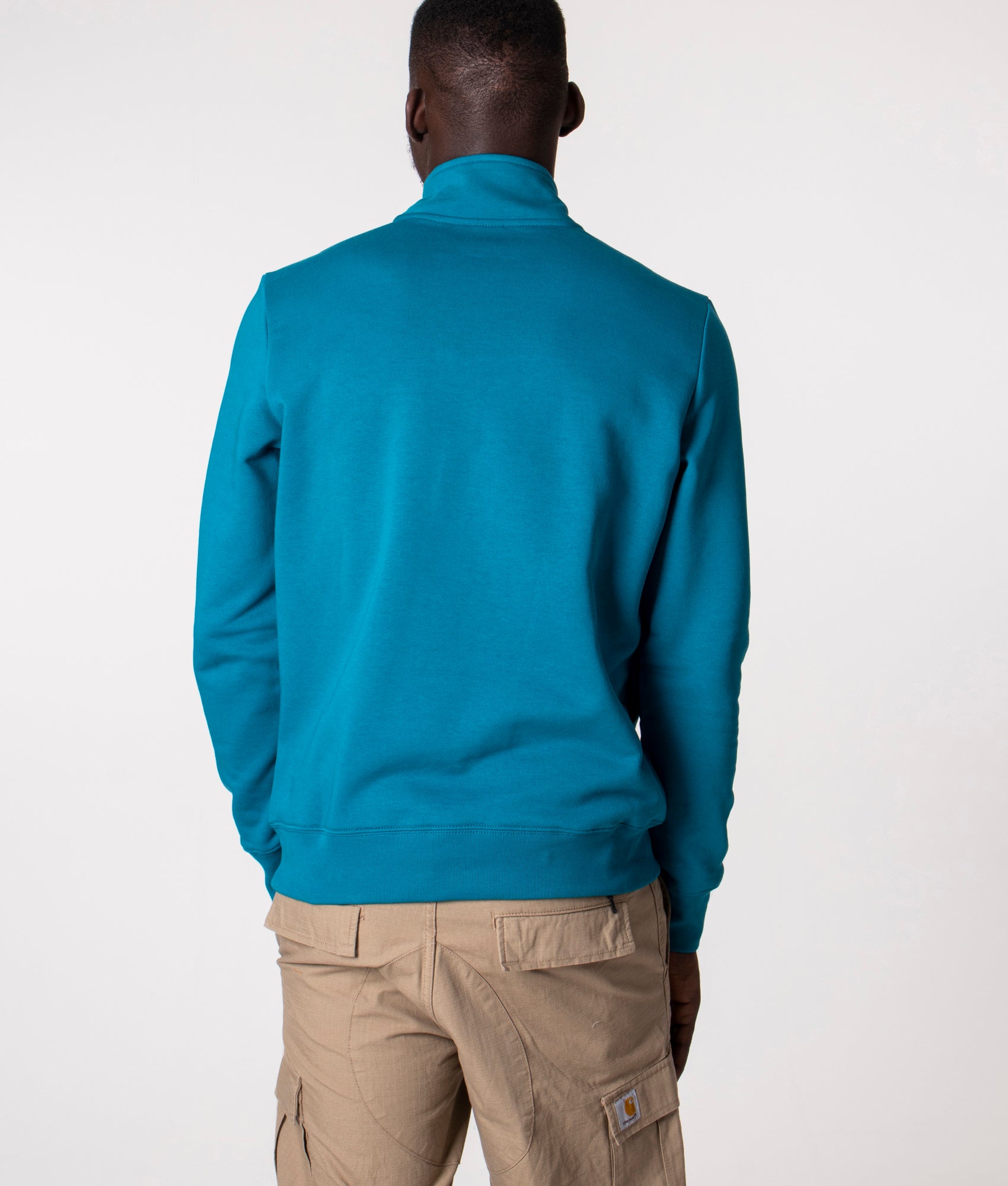 Quarter-Zip-Zebra-Logo-Sweatshirt-Blue-PS-Paul-Smith-EQVVS